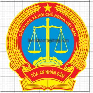 Logo, huy hiệu, biểu trưng mới tòa án nhân dân